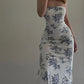 Sexy Women Dress Print New Prom Dress Evening Party Dresses  fg7787