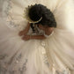 Champagne Quince Dress with Flowers Sweet 16 Dresses Off the Shoulder Ball Gown    fg8019