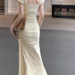 Elegante Sommer Neue Mode Abend Party Vintage Midi Kleider Bodycon Ballkleid fg5847