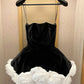 Velvet Short Prom Dress Homecoming Dress Short Party Dress    fg7680