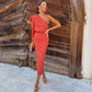 Evening Dresses One Shoulder Sexy Formal Party Gowns       fg5458