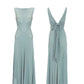 Robe de soirée longue en mousseline de soie, nouvelle collection, fg7853