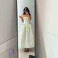A Line Black Polka Dots Prom Dresses New Arrive Party Dress Evening Dress   fg7883