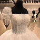 Luxury Wedding Dresses, Popular Lace A-line Bridal Gowns   fg7642