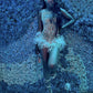 Women's White Short Prom Dress Crystal Beaded Sparkly Birthday Party Dress Homecoming Dress   fg8095