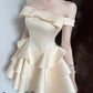 A Line Off Shoulder Short Evening Dress Cocktail Dresses Short Party Dress   fg7878