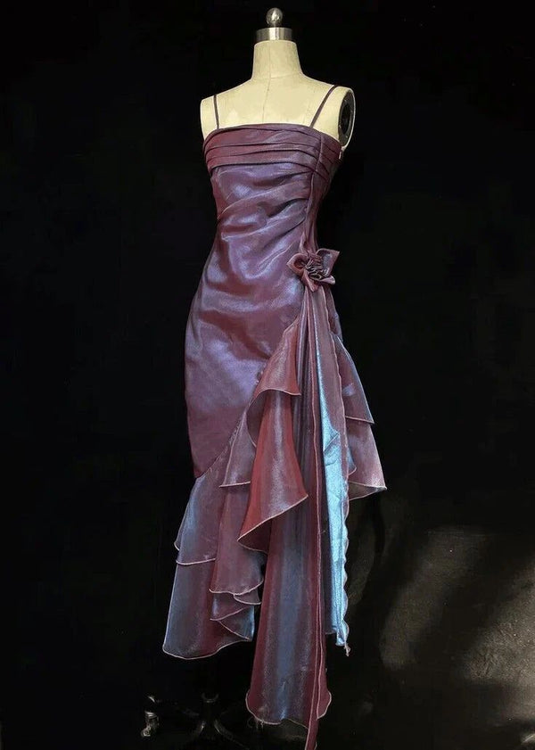 Sexy Spaghetti Straps Mermaid Prom Dress,Formal Gown main image 0