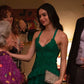 Robe de soirée courte verte sexy, robe de cocktail, robe de soirée courte fg7874