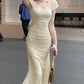 Elegante Sommer Neue Mode Abend Party Vintage Midi Kleider Bodycon Ballkleid fg5847