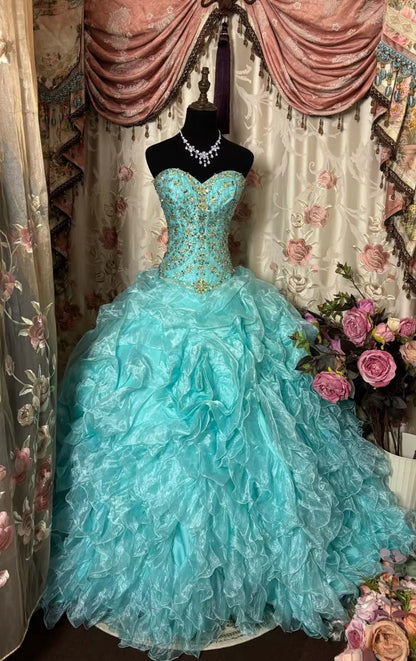 Robe de bal vintage longue sans bretelles, coupe trapèze, fg8042