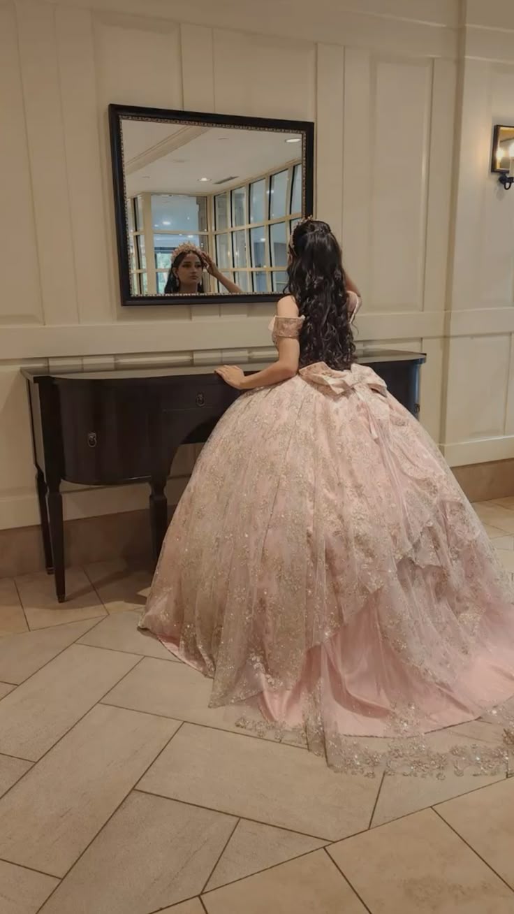 sweet sixteen princess dresses Its giving Princess Tiana , Step into some Quince/ Sweet 16 with the magic of the perfect dress , Picking the right dress helps transform your special day into the party of your dreams!, Heres to
