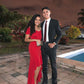 Red Hi-low Mermaid Evening Dress,Red Party Dress     fg5727