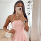 Pink Short Evening Dress Homecoming Dress Short Party Dress    fg7747