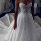 A Line Strapless Elegant Wedding Dress Long Bridal Gown   fg7575