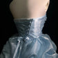 A Line Sky Blue Birthday Outfit Short Evening Dress Short Party Dress Vintage  Homecoming Dress   fg8082