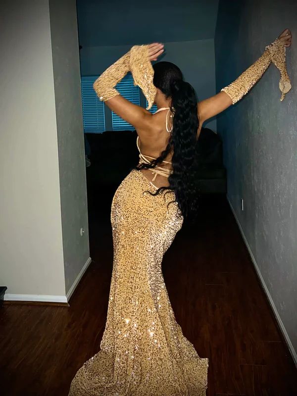 Charming gold prom dress Sheath Prom Dress Evening Dress fg5202 Charming gold prom dress Sheath Prom Dress Evening Dress fg5202