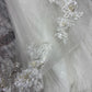 Mermaid Lace Tulle Pearls Long Princess Wedding Dress    fg8173