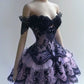 A Line Off Shoulder Cocktail Dress Short Party Dress Homecoming Dress      fg7512