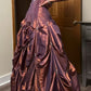 Formal Wear Dresses Gorgeous Strapless A-Line Beading Vintage Long Prom Dress Formal Women's Dresses  fg7631