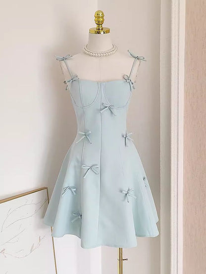 Cute A line Spaghetti Straps Travel Vacation Women Dress Short Birthda formalgowns Cute A line Spaghetti Straps Travel Vacation Women Dress Short Birthda formalgowns