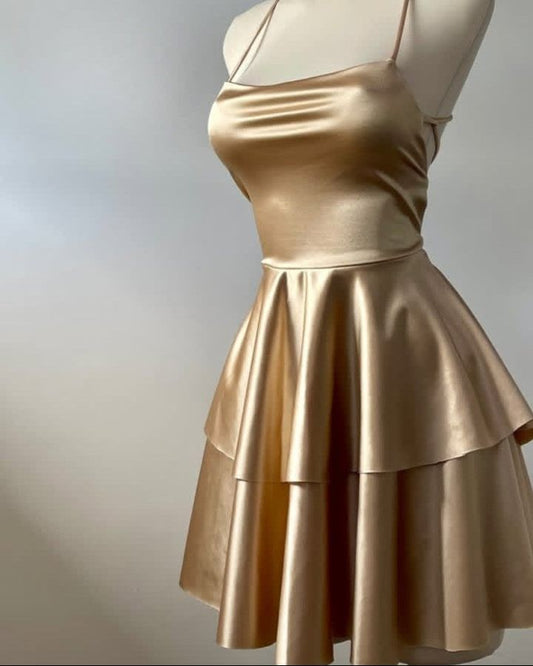 Schlichtes Homecoming-Kleid, kurzes Abendkleid, Cocktailkleider, kurzes Partykleid fg7926
