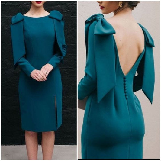 Robe mi-longue de soirée pour femme, fg6258