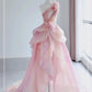 Elegant Formal Dress with 3D Flowers, A-Line Evening Party Dress  fg7527
