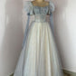 Tulle Beaded Shiny Tulle Prom Dresses, A-Line Long Party Dresses      fg6751