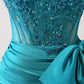 Tight Strapless Pleated Short Homecoming Dress with Bow      fg6263