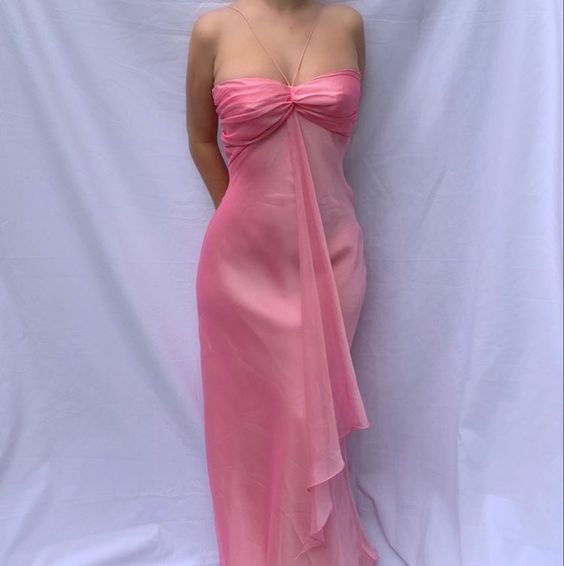 Pink Long Prom Dresses Sweet Formal Party Dress fg6344 – formalgowns