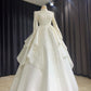 A Line Wedding Dress Long Prom Dress Evening Dress       fg6669