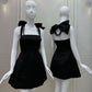 Black Homecoming Dress Short Prom Party Gown        fg6251