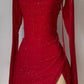 Red Shinny Short Prom Dresses, Short Formal Homecoming Dresses        fg6286