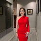 Red Prom Dresses Formal Evening Gown Red Party Dresses      fg6593