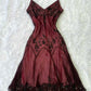 Perlenbesetztes Abendkleid, langes Ballkleid, fg6541
