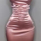 Elegant Pink Halter Prom Dresses, Fashion Party Dress        fg6435