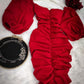 Cute Red Birthday Dress, Short Prom Party Dress       fg6058