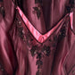 Perlenbesetztes Abendkleid, langes Ballkleid, fg6541
