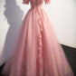 Tulle Long Prom Dress, A-Line Evening Party Dress     fg6245