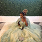 Green Quinceanera Dresses For Sweet 16 Girls Appliques Princess Ball Gowns Tull 15 Vestidos       fg6205