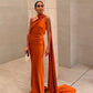 Women Elegant Sexy Halter Neck Satin Maxi Evening Dress       fg6298