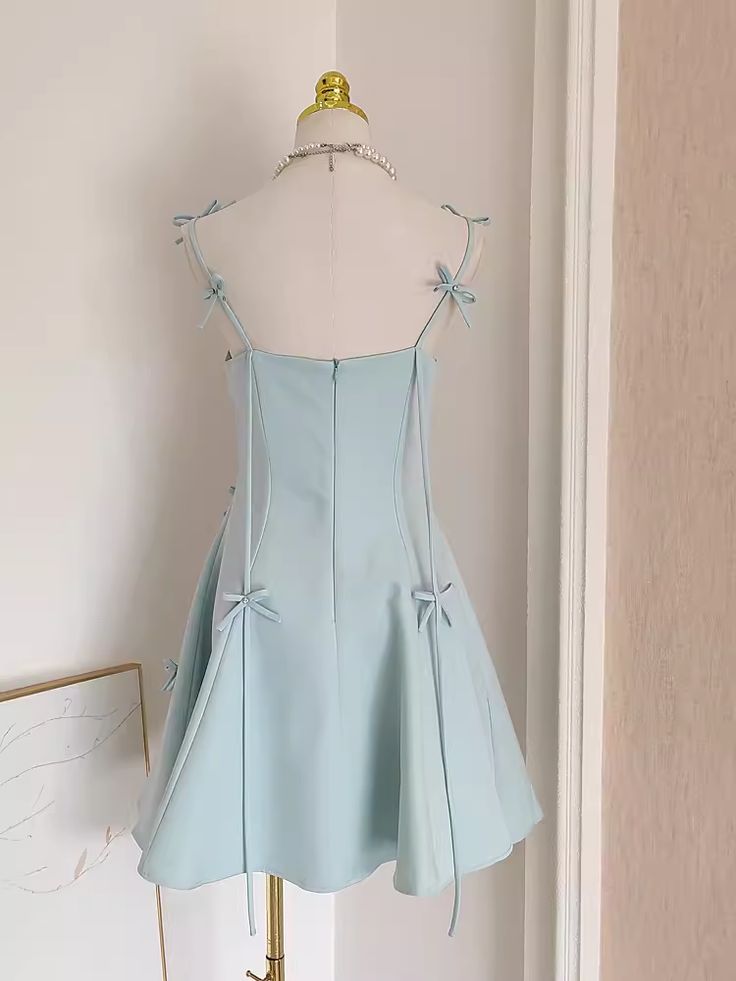 Cute A line Spaghetti Straps Travel Vacation Women Dress Short Birthda formalgowns Cute A line Spaghetti Straps Travel Vacation Women Dress Short Birthda formalgowns