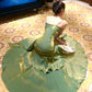 Chic Green Straps Sweetheart Long Formal Dress, Green Prom Dress Evening Dress       fg6521