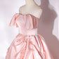 Robe de bal longue en satin à traîne, robe de soirée formelle fg6500