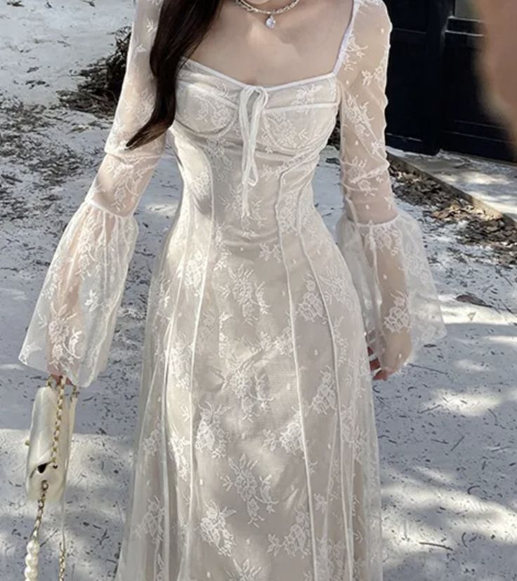 Women's A-line Lace Long Simple Dress, Sexy Elegant Vintage Evening Dr formalgowns Women's A-line Lace Long Simple Dress, Sexy Elegant Vintage Evening Dr formalgowns
