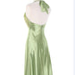 Cocktail Party Dress, Halter Homecoming Dress     fg6043