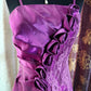 Purple Birthday Outfit Short Evening Dress Short Party Dress Vintage Homecoming Dress   fg8089