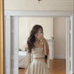 A Line Homecoming Dress Two Piece Short Evening Dress Cocktail Dresses Short Party Dress   fg7904