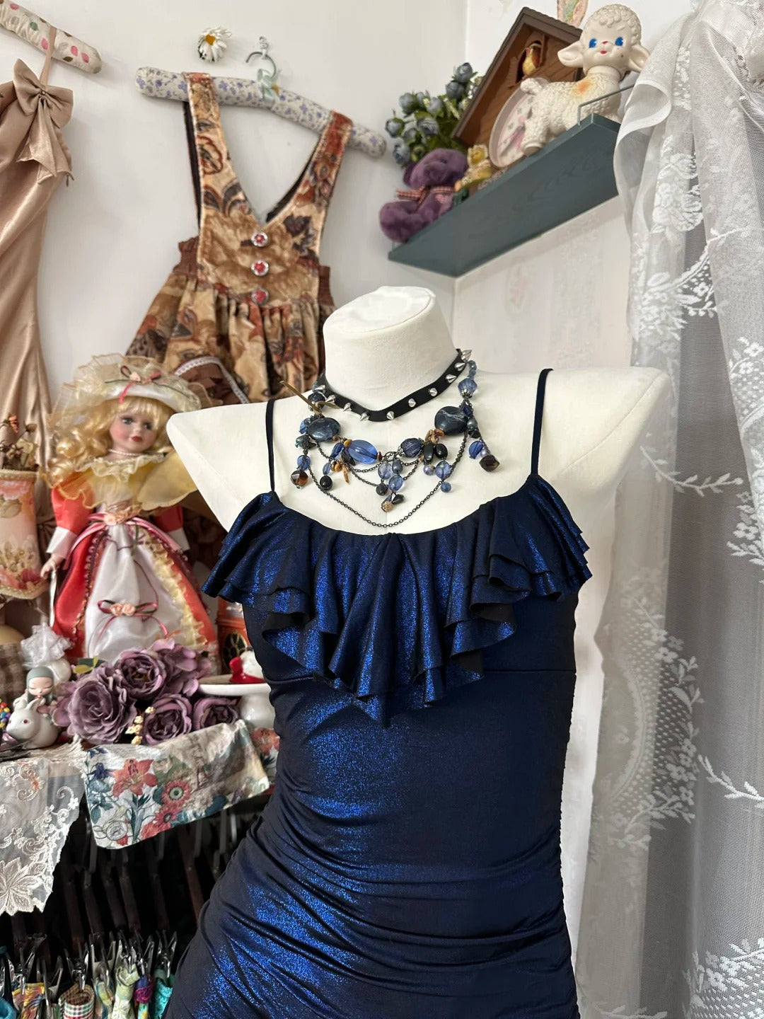Robe de soirée courte noire irrégulière, tenue d'anniversaire, robe de cocktail, fg8064