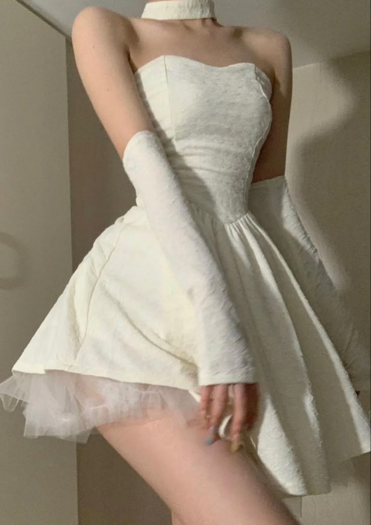A-Linie Homecoming-Kleid Trägerloses Kurzes Abendkleid Cocktailkleider Kurzes Partykleid fg7903
